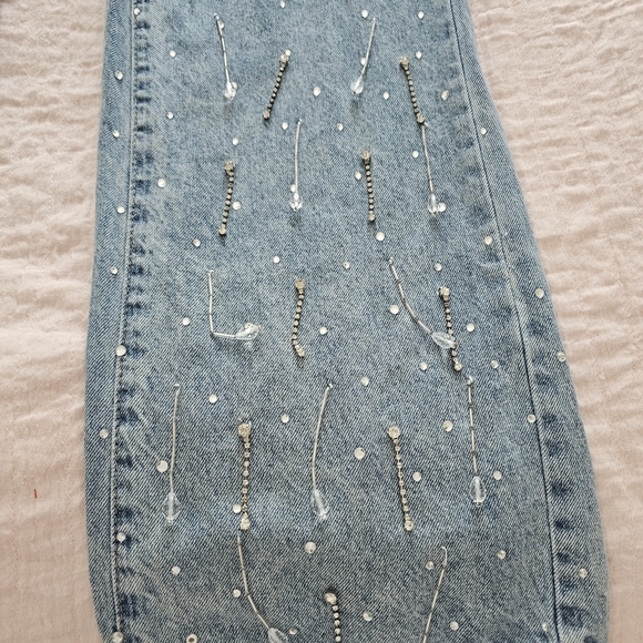 Embellished Blue Jeans - Picture 2 of 8